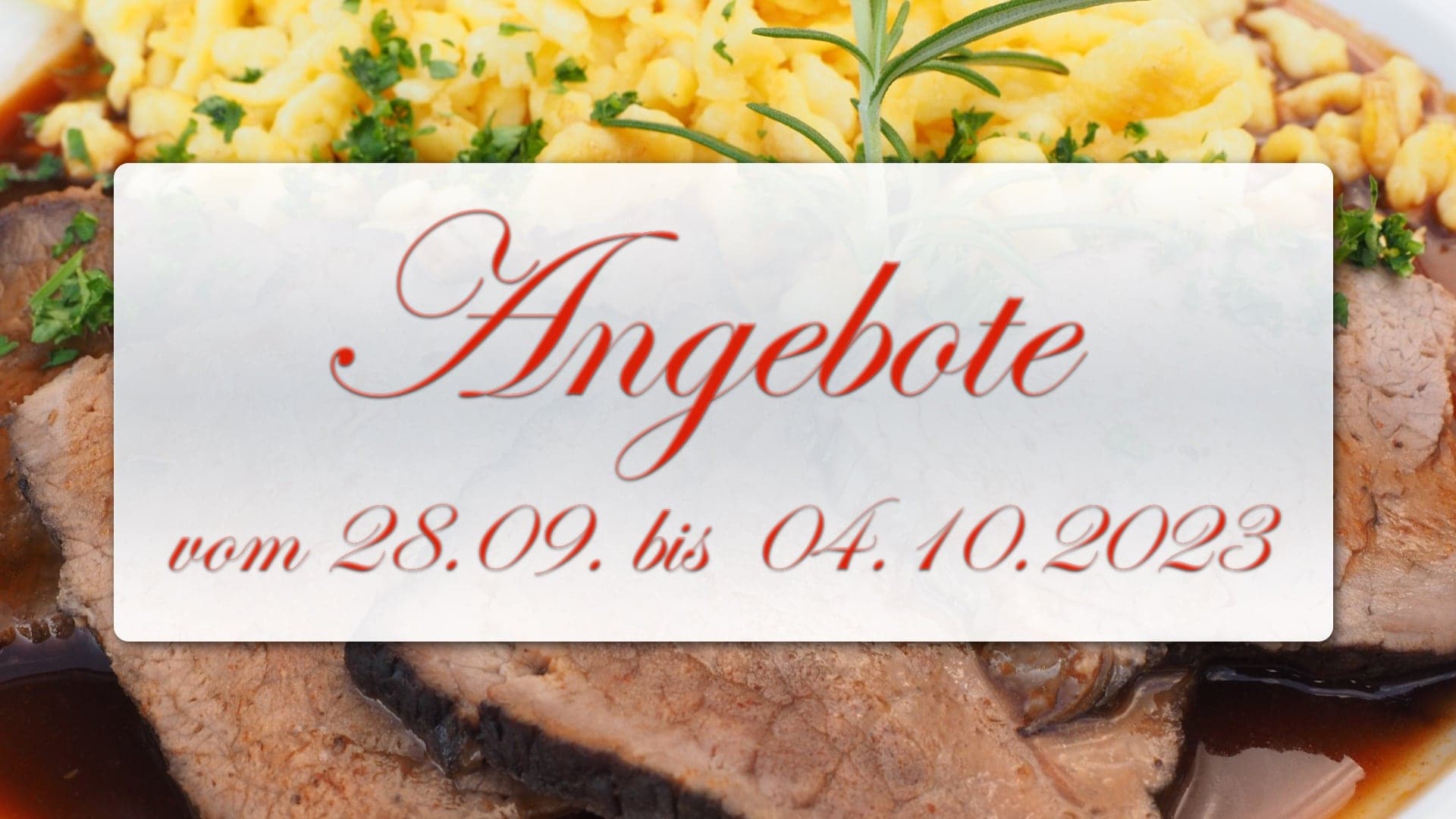 Angebote vom 28.09. bis 04.10.2023 Angebote vom 28.09. bis 04.10.2023